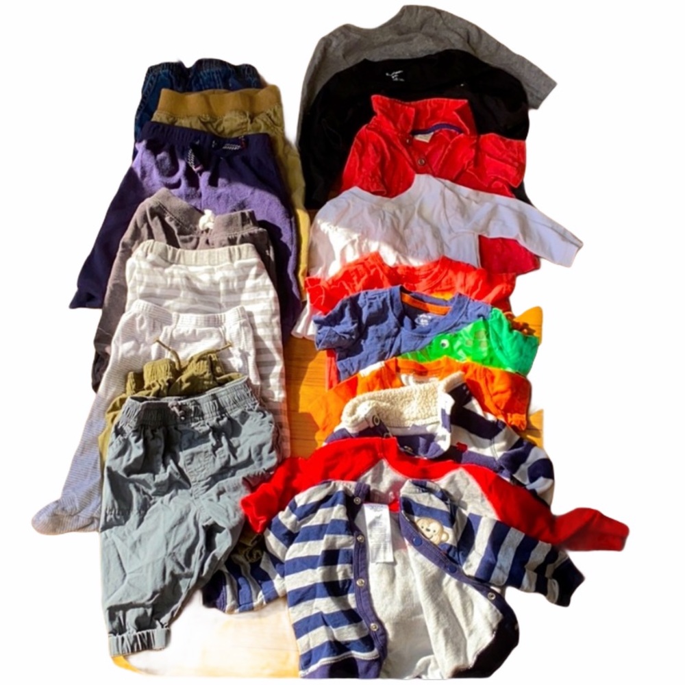 Lot of baby boy clothes 6 months